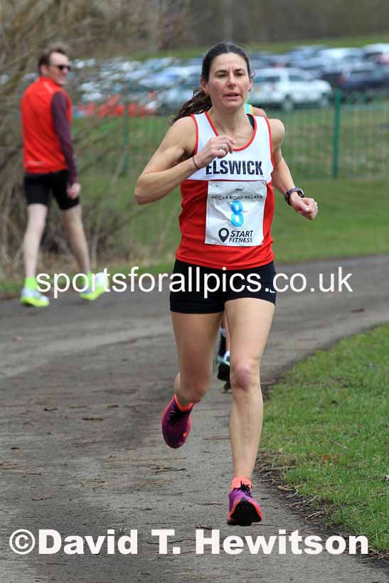 Senior Women and Veteran Women (Over 35s) and Vetreran Men (Over 50s), 2023 NECAA Royal Signals Relays, Hetton le Hole, County Durham. Photo: David T. Hewitson/Sports for All Pics